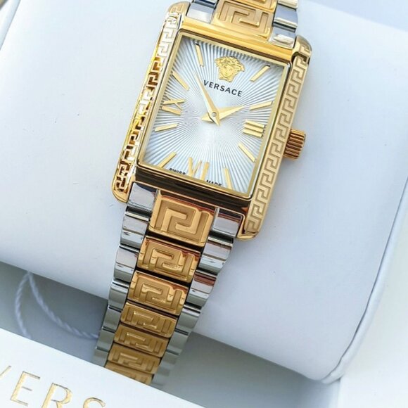 Sale! Versace Womens Gold 23mm Bracelet Fashion Watch main image 2